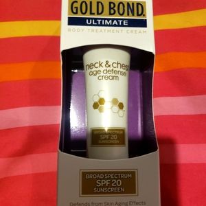 New in box Gold bond Neck & Chest Sunscreen